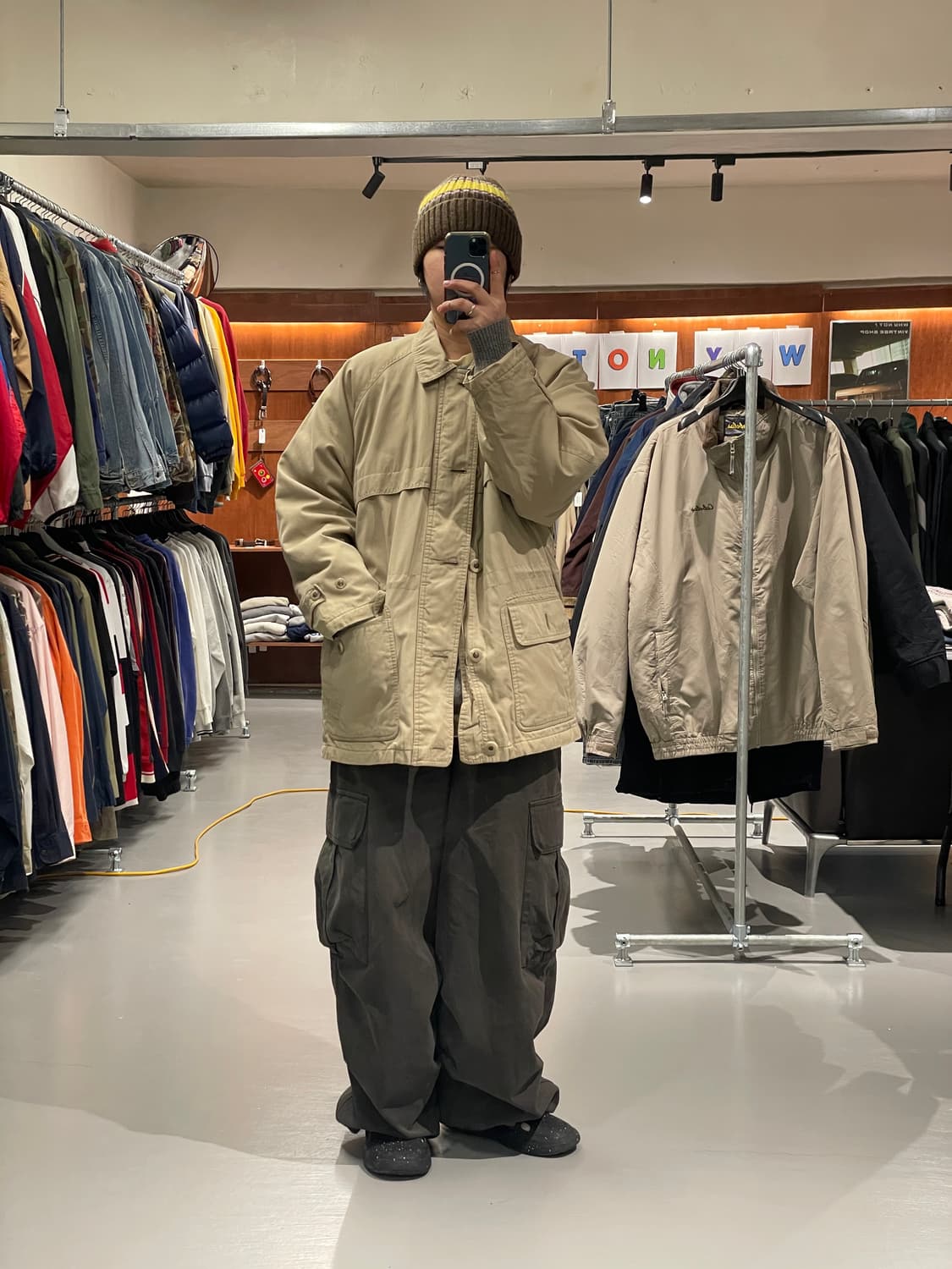 빈티지 코튼 필드 자켓   상품이미지3