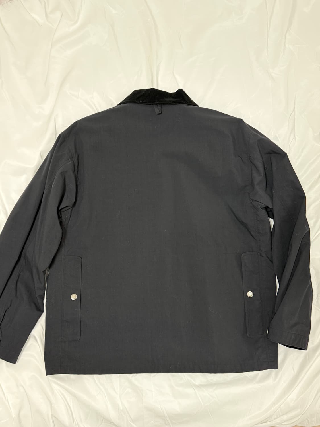 헤리티지플로스 나일론 헌팅 자켓 블랙 상품이미지3