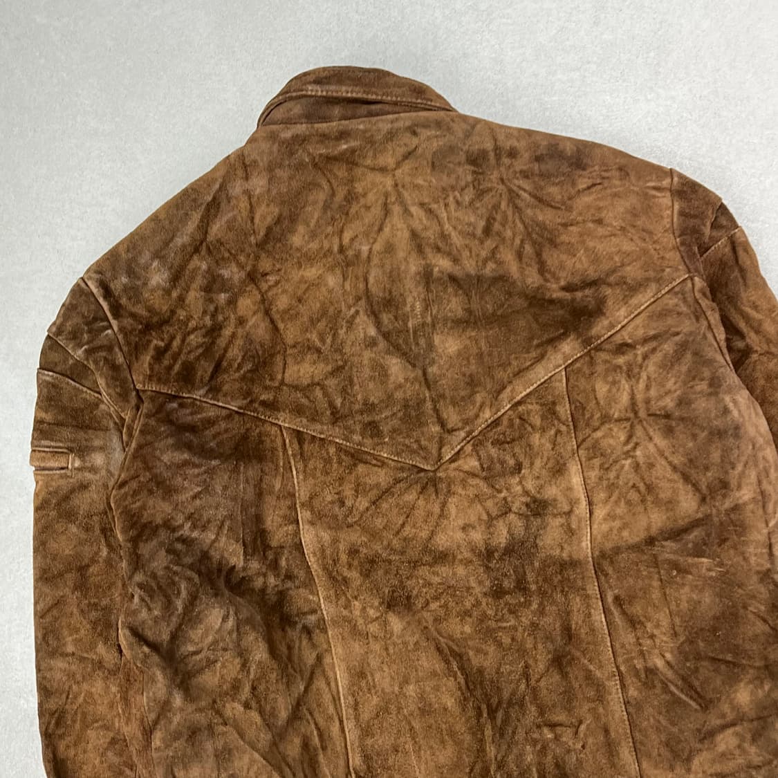 빈티지 스웨이드 레더자켓 s09186 상품이미지5