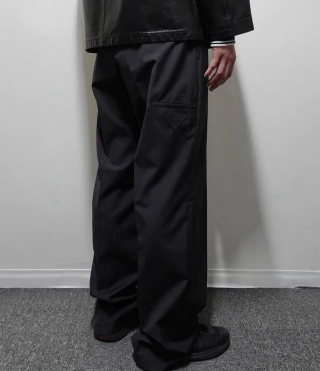 프라다 스태프 울 트라우져 상품이미지1