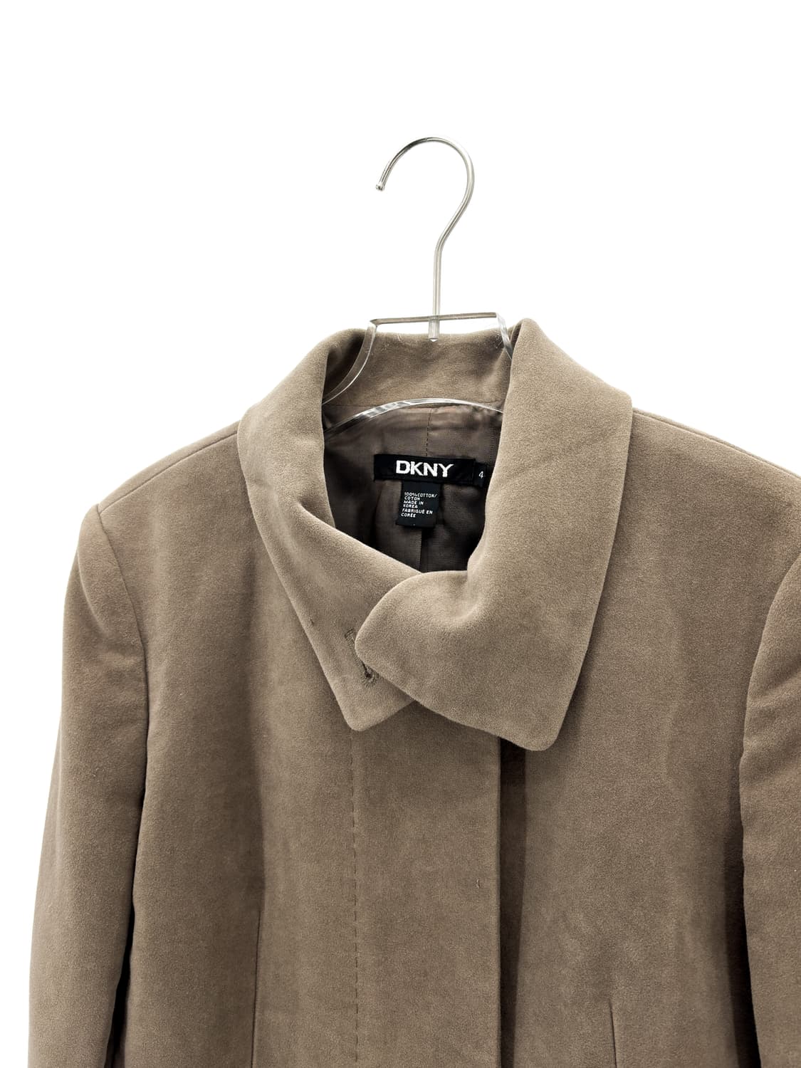DKNY 브라운 코튼 자켓 상품이미지5