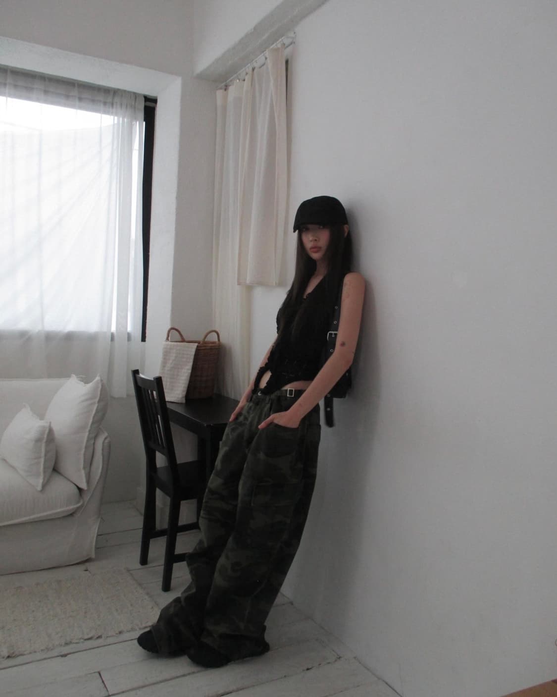 lace hunting cap 상품이미지5