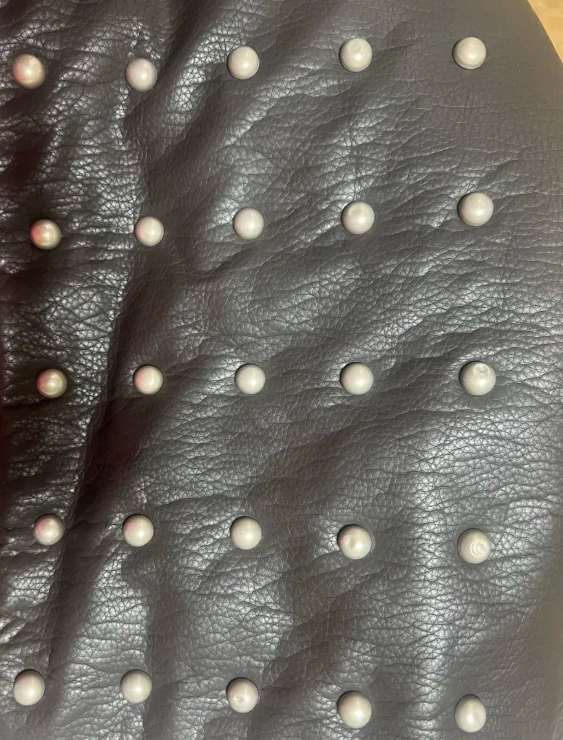 플리즈프로젝트 레더 매신저백 다크브라운 상품이미지4