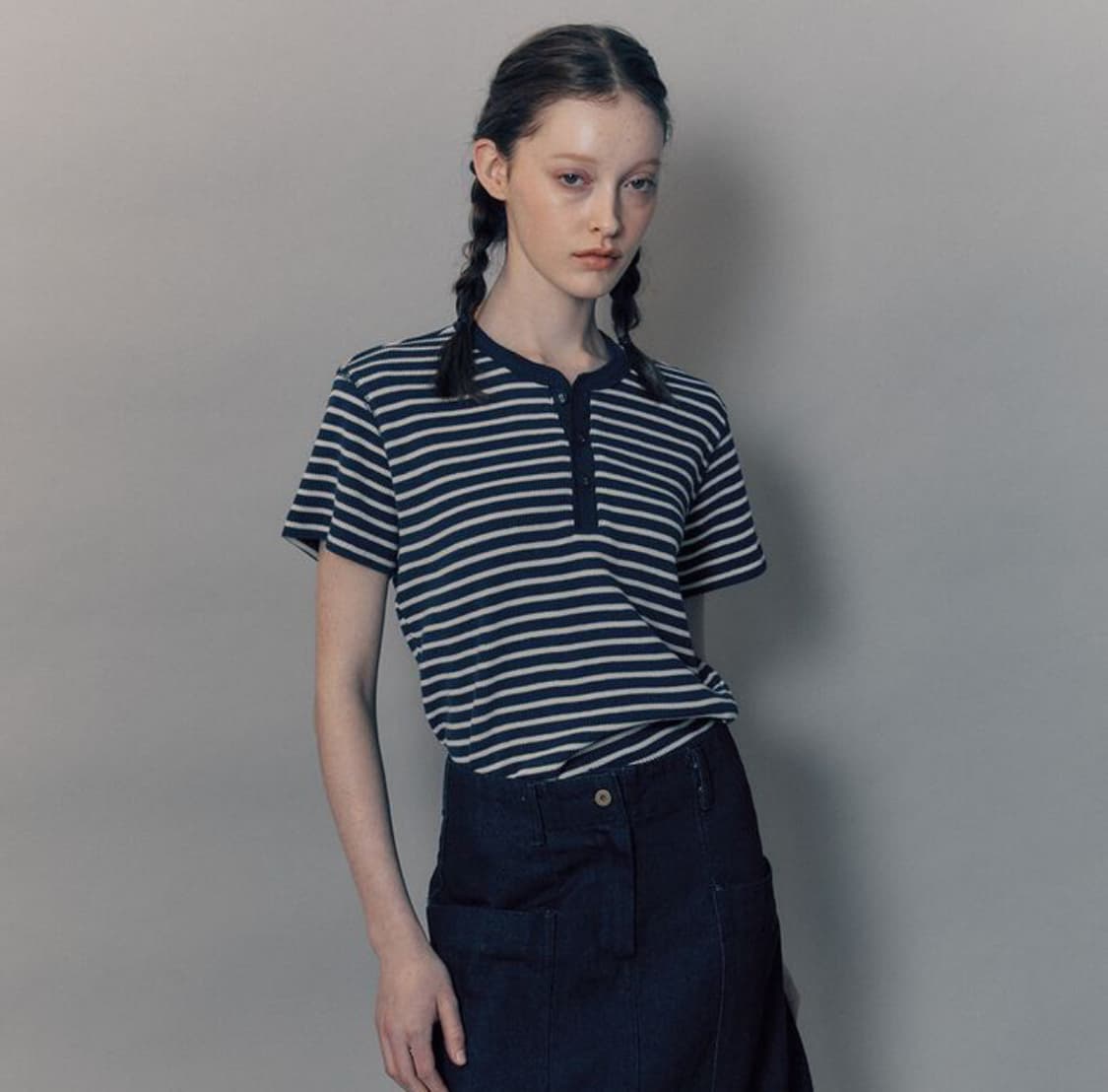 낫띵리튼 스트라이프 티셔츠 상품이미지1