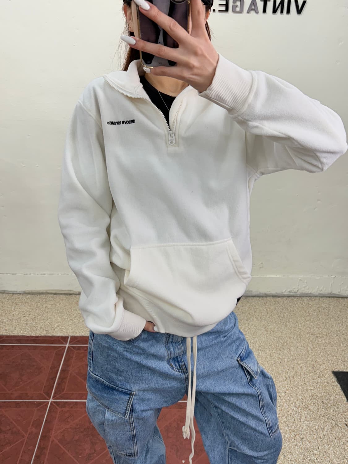 그루브라임 후리스 아노락 S 상품이미지4