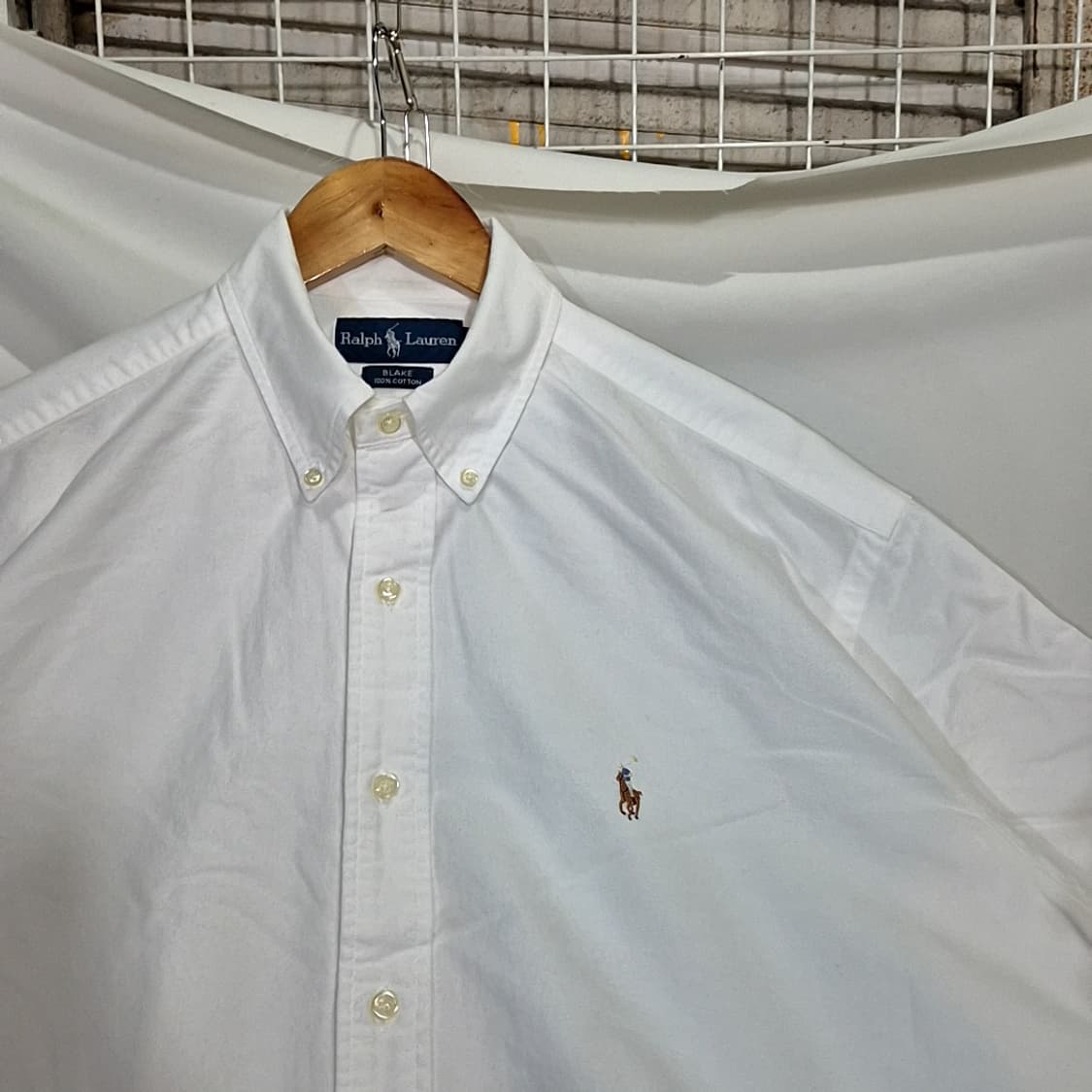 Polo Ralph Lauren 폴로 랄프로렌 화이트 반팔 셔츠 상품이미지2