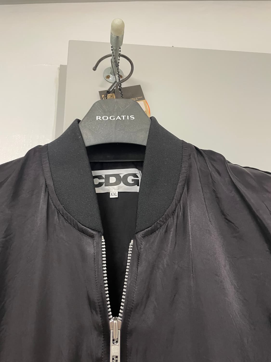 CDG 꼼데가르송 스테프 블루종 블랙 xxl 상품이미지5
