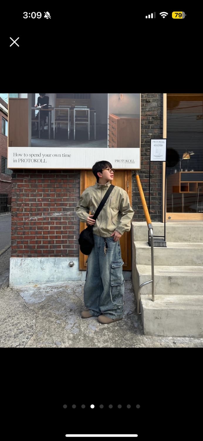 단스튜디오 워크 브릿지 스트랩 데님 상품이미지4