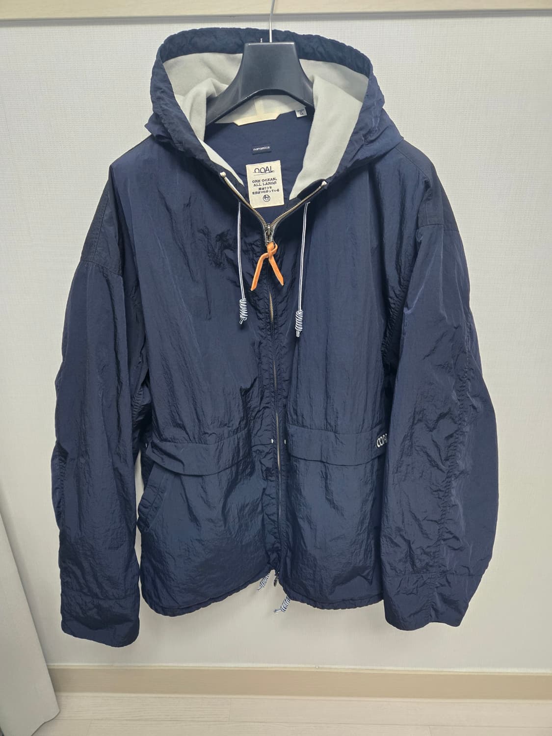 나나미카 윈드파카 네이비 M 상품이미지1