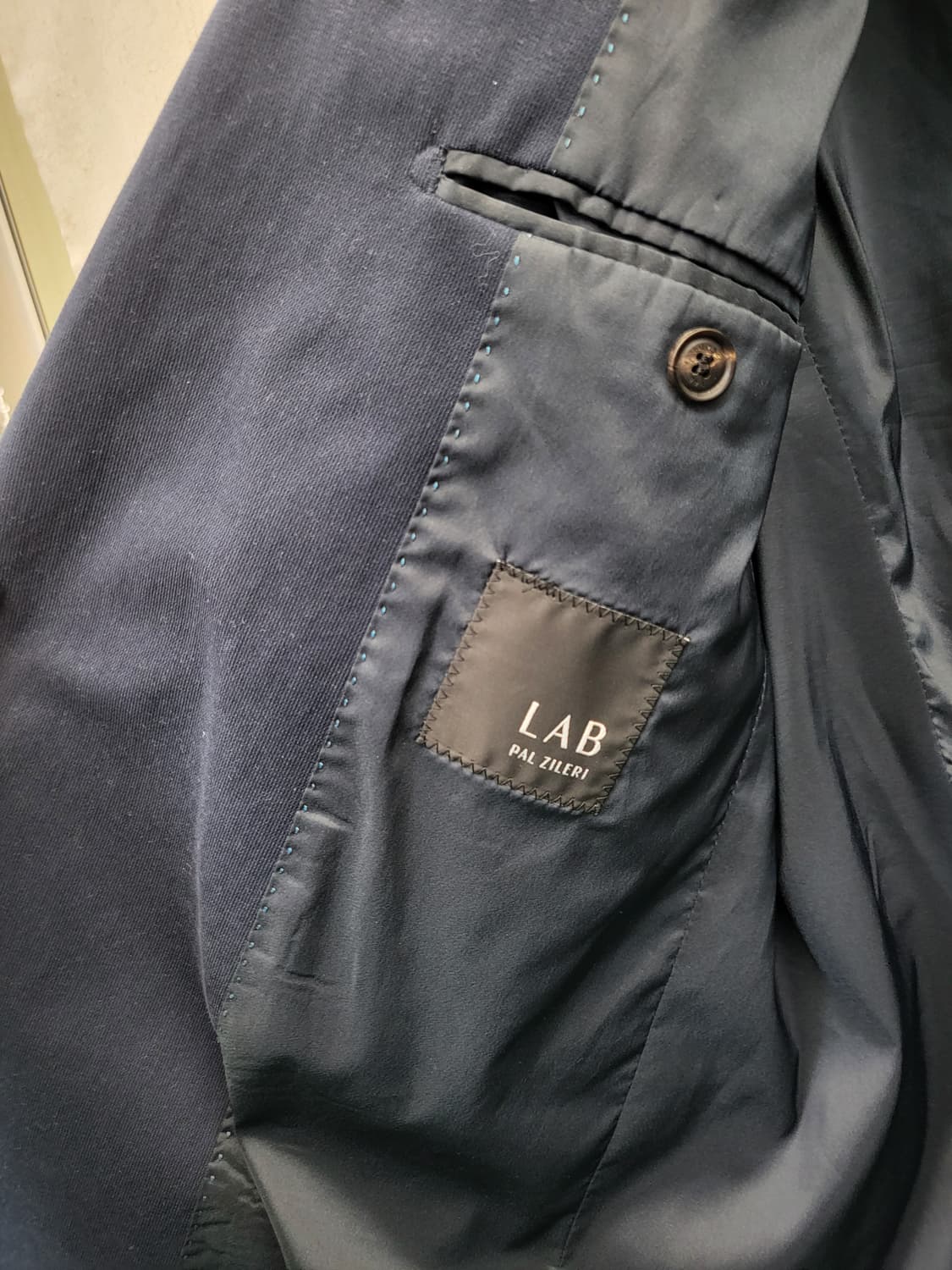 빨질레리 네이비 남성 블레이저 자켓 상품이미지3