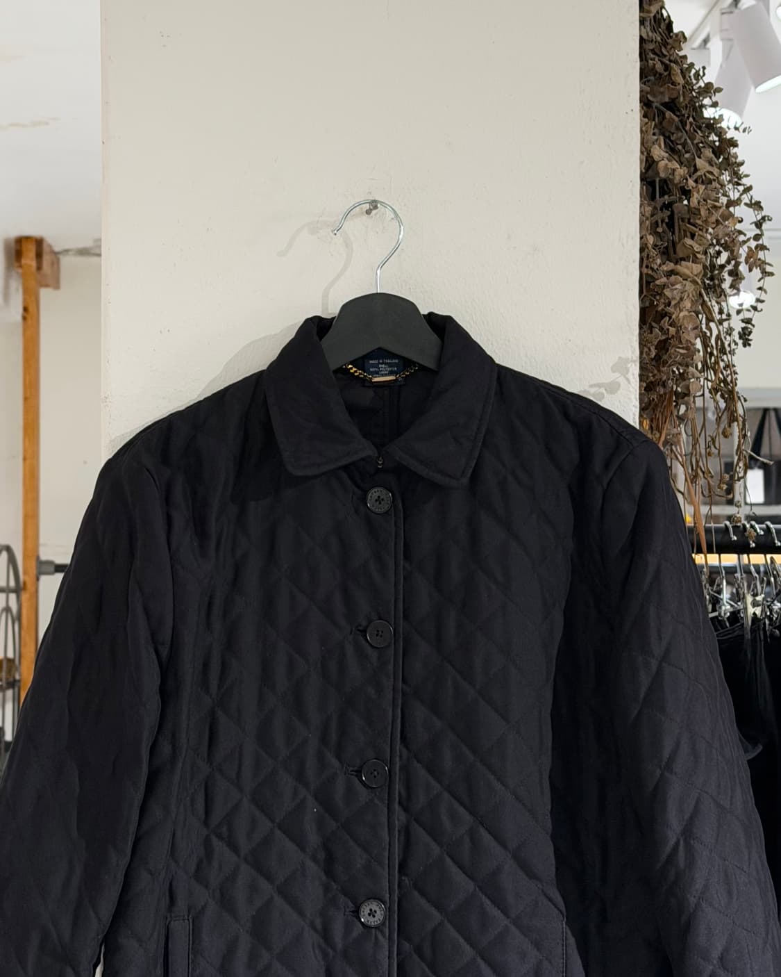 랄프 로렌 블랙 퀼팅 싱글 버튼 자켓 상품이미지4