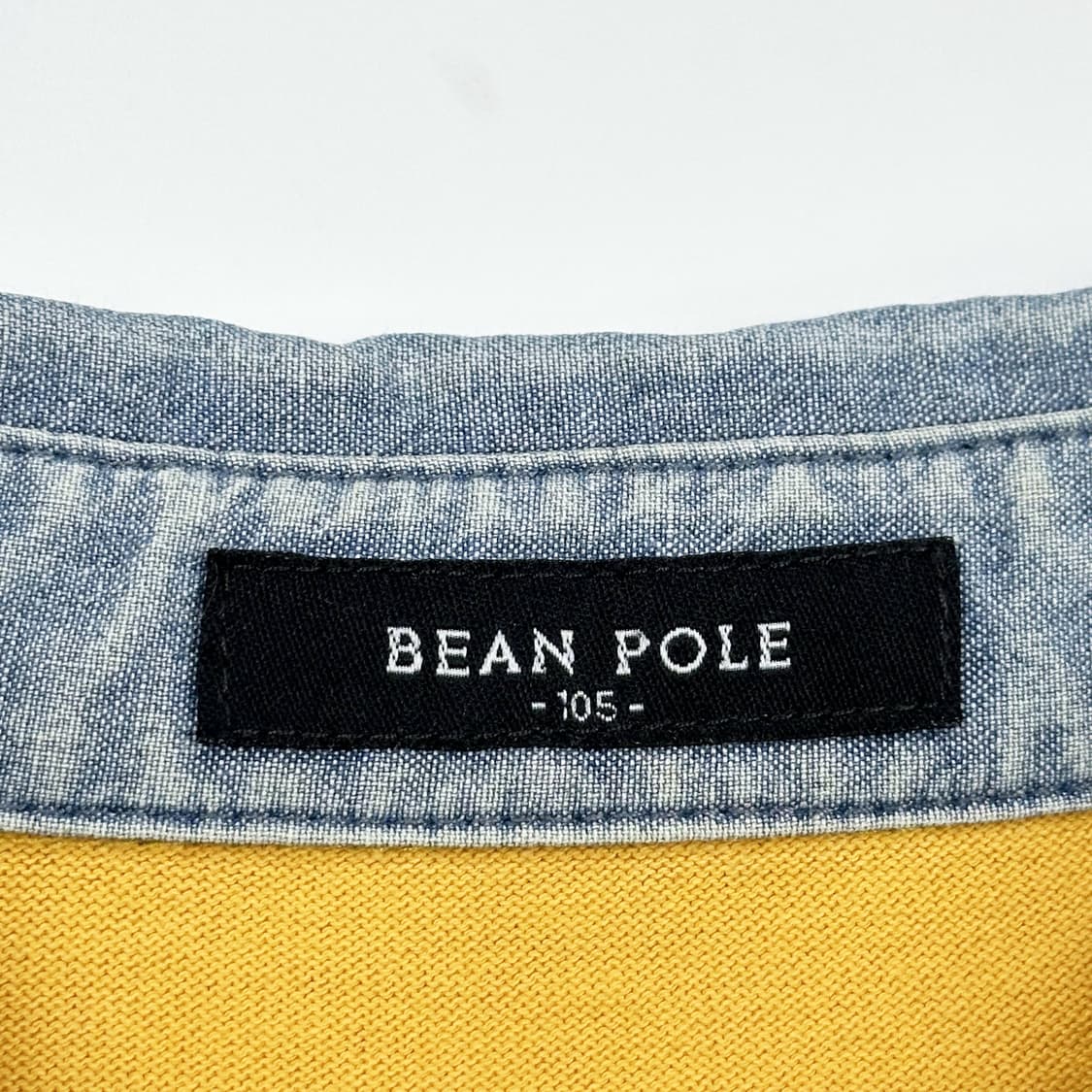 빈폴 스트라이프 카라 긴팔 럭비티 (실측 L) 상품이미지5