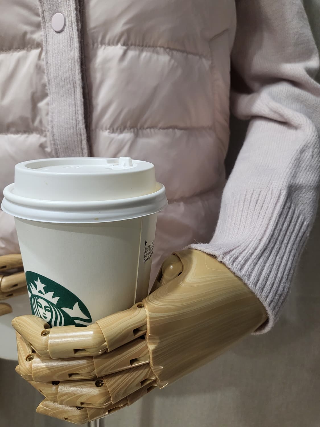 택포🎁새상품 경량 오리털 가디건 니트 덕다운 폴라 스웨터 패딩 상품이미지5