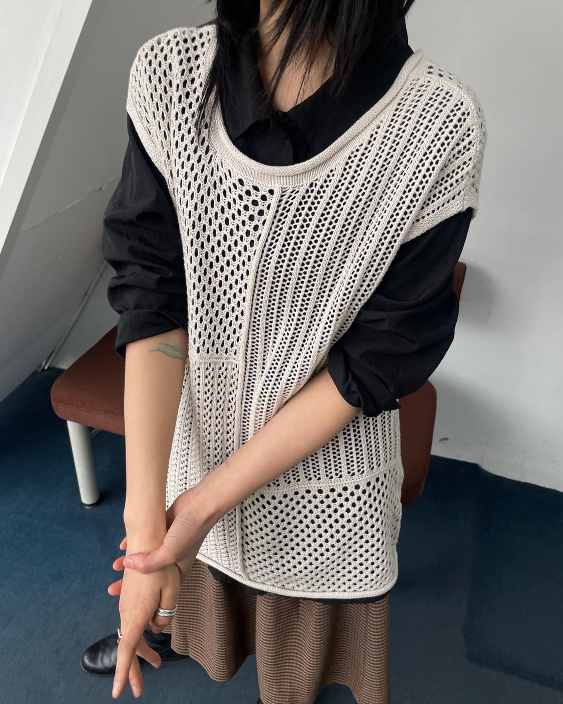 Net sleeveless 상품이미지4