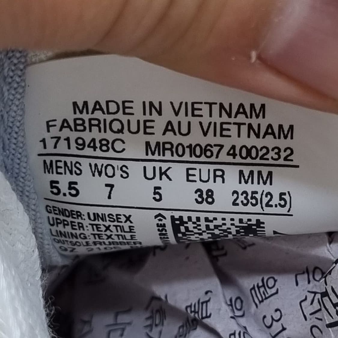 컨버스 잭퍼셀 연청 데님 스니커즈235. 상품이미지6