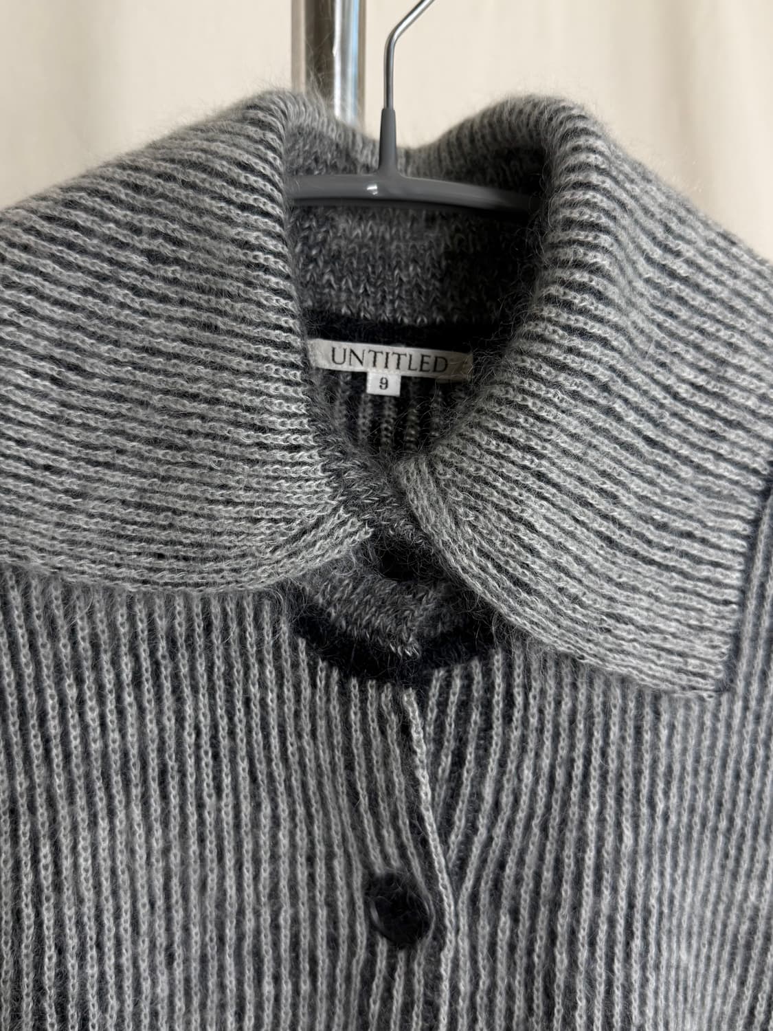 Untitled 카라 니트 가디건 (JPN) 상품이미지8