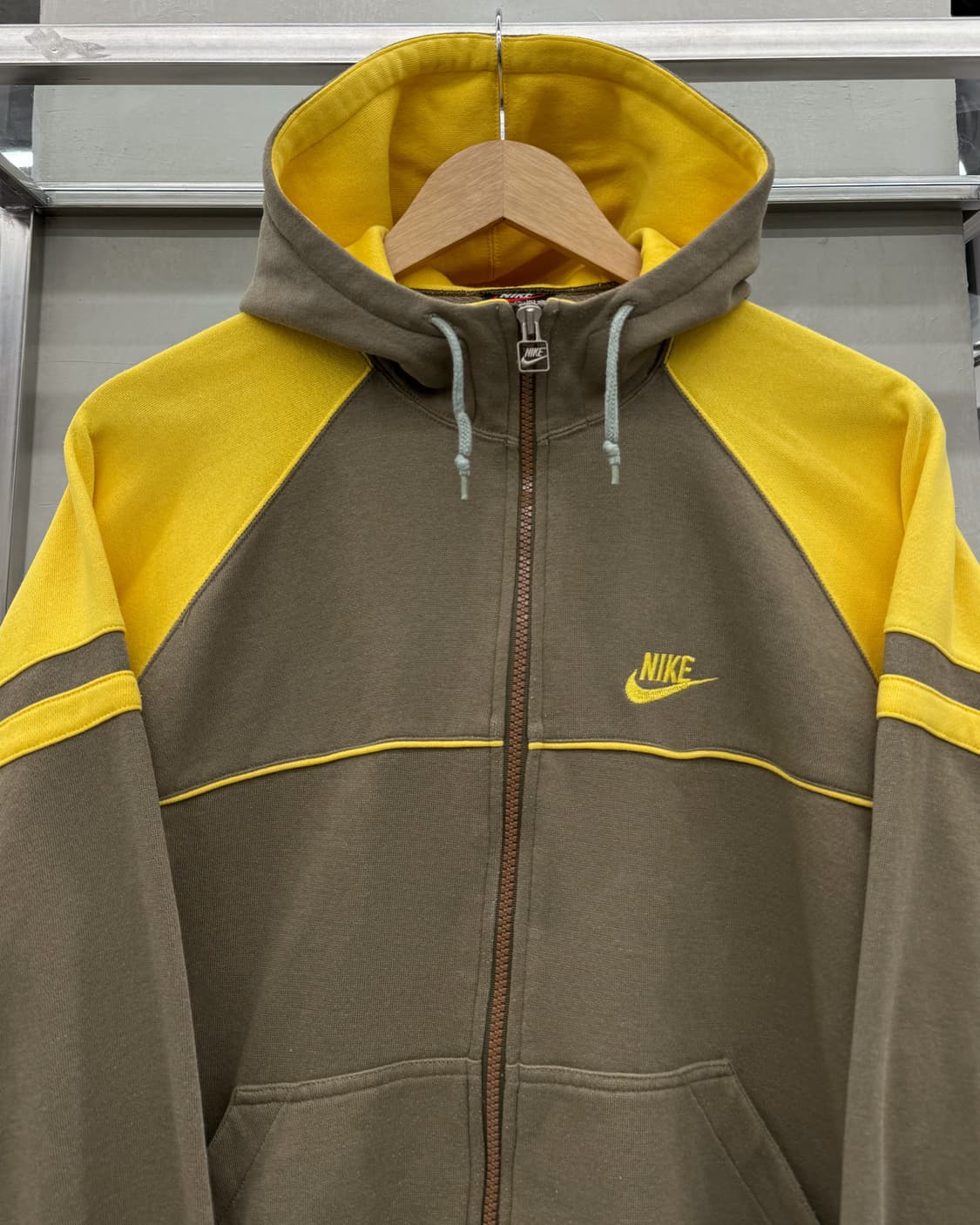 나이키 화승 80s 스웻 컬러블럭 집업 후디 상품이미지2