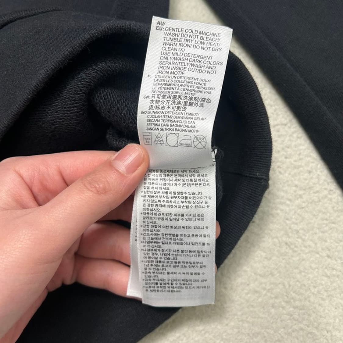 아디다스 자수 로고 스탠다드 크루 맨투맨 M 상품이미지7