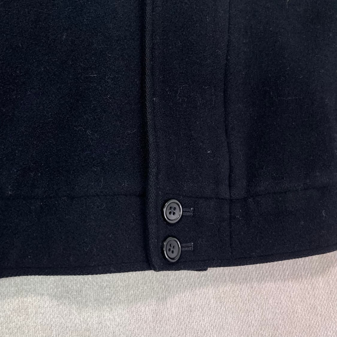 100 버버리 90s 울 블루종 자켓 상품이미지6