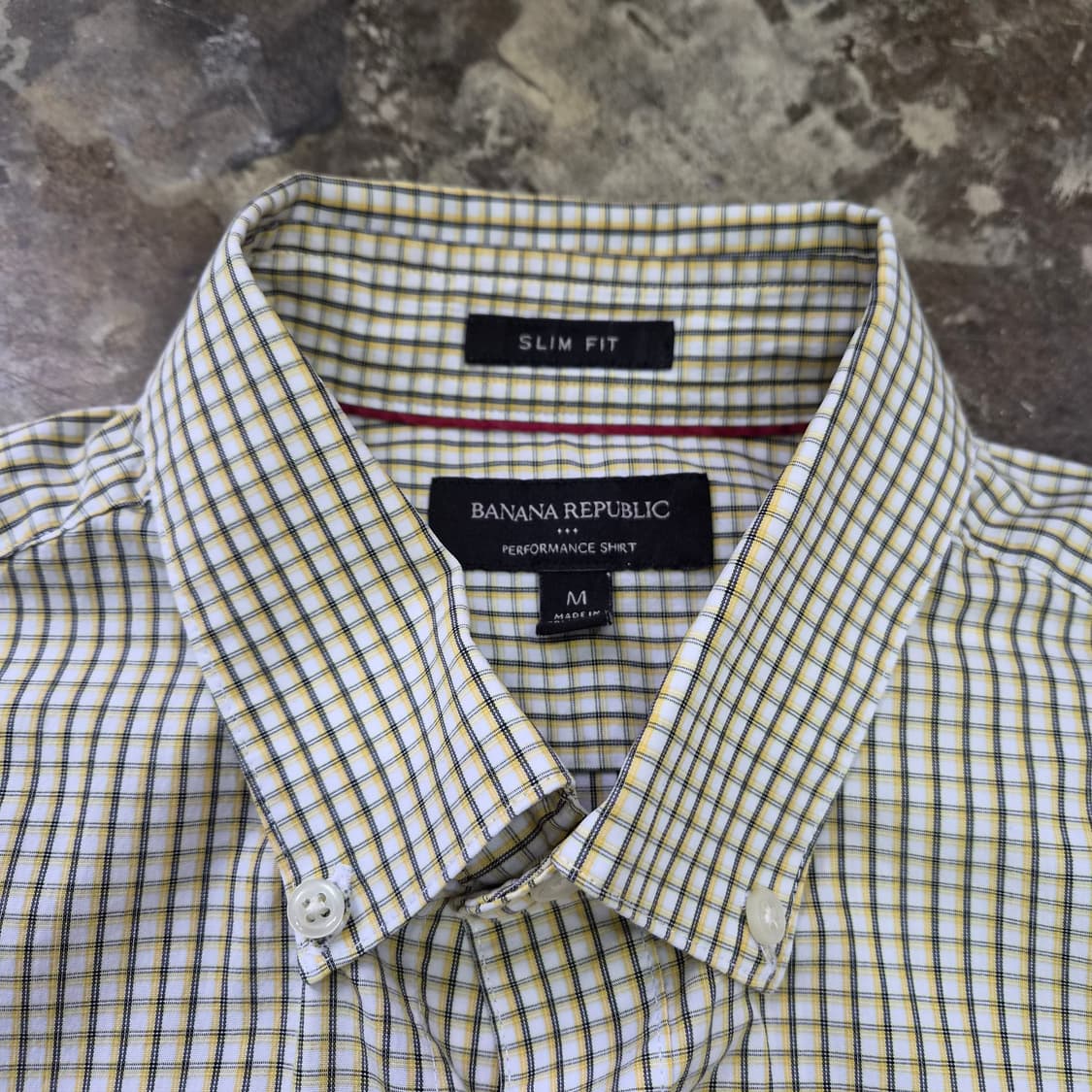 100-105) 바나나리퍼블릭 체크셔츠 남방 상품이미지3