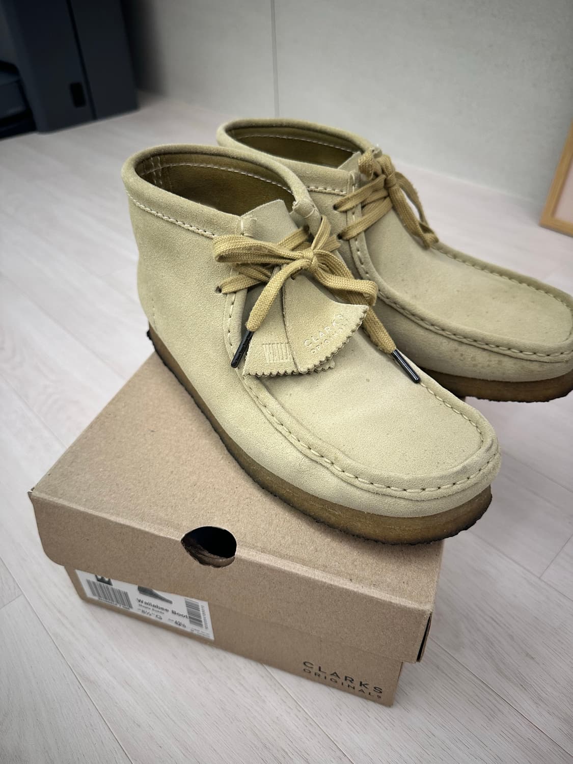 CLARKS Wallabee - 메이플 스웨이드 / 26155515 상품이미지2