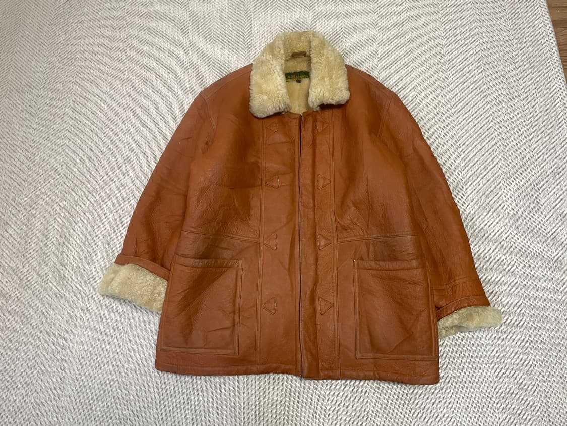 라 마제스트 B-3 리얼 무통 시어링 자켓 J03415 상품이미지1