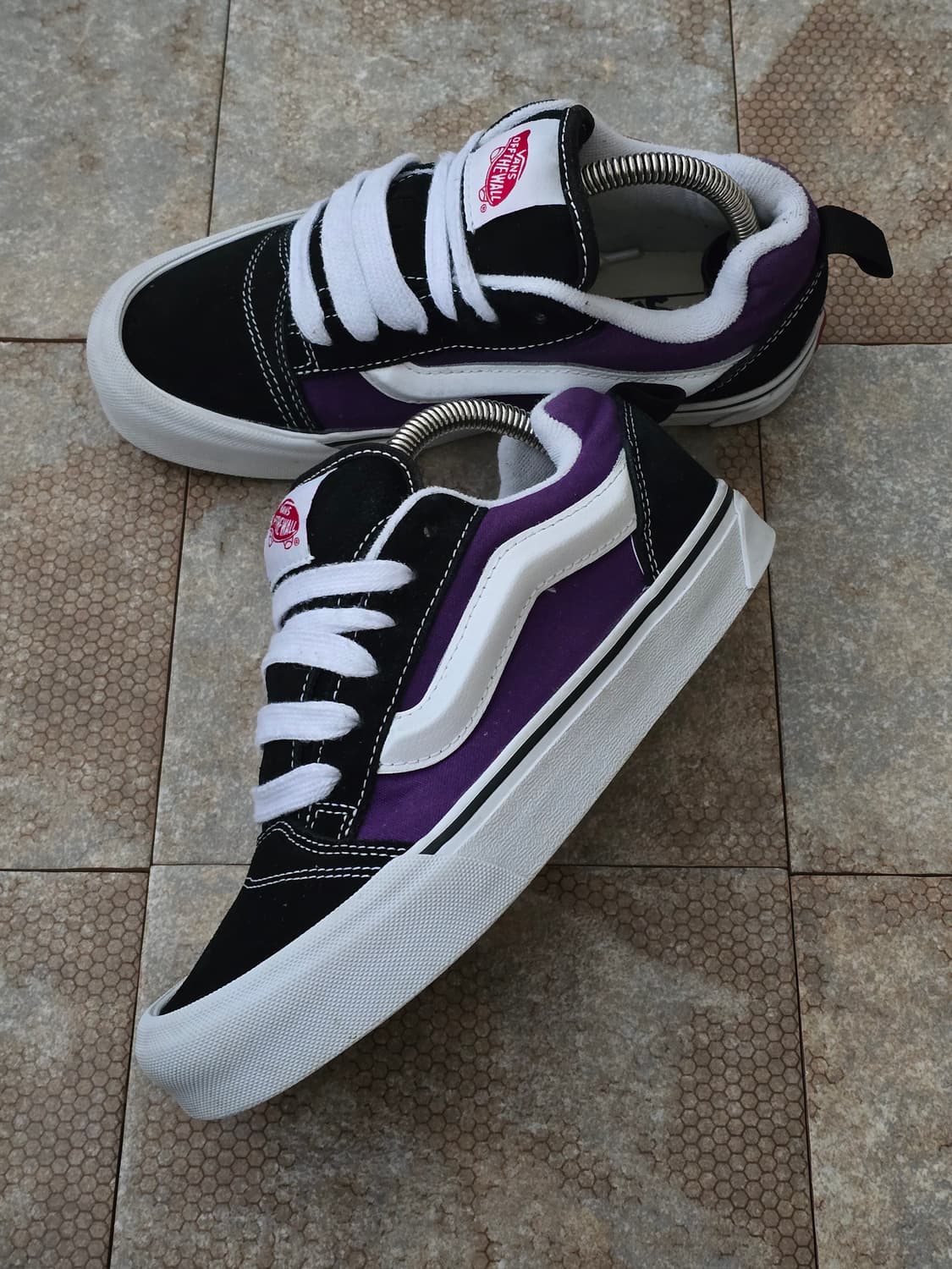 (230)반스 뉴스쿨 블랙 퍼플  상품이미지3