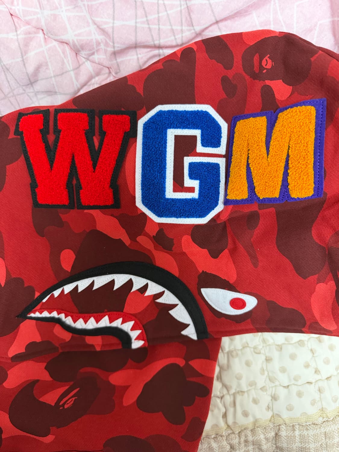 베이프 적계 샤크후드(후드집업) 급처 상품이미지4