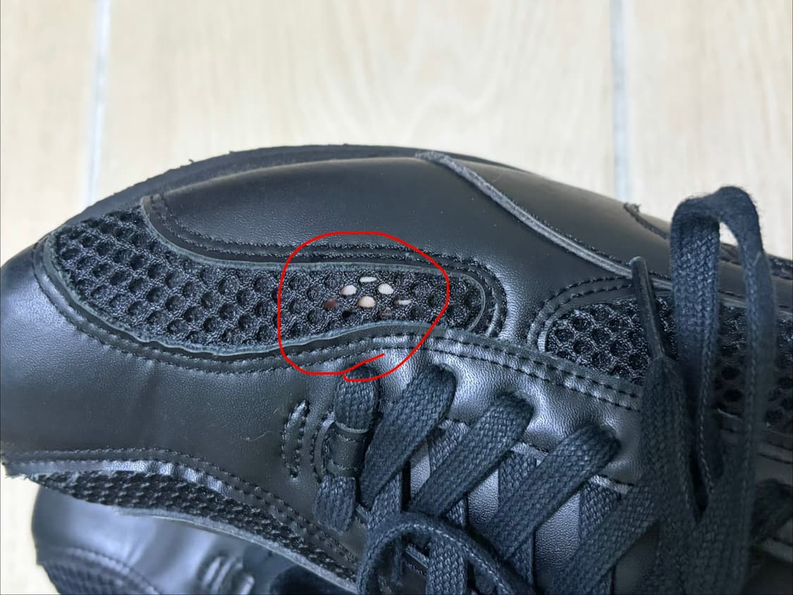 야세 스파이더 레더 스니커즈 블랙 240 상품이미지7