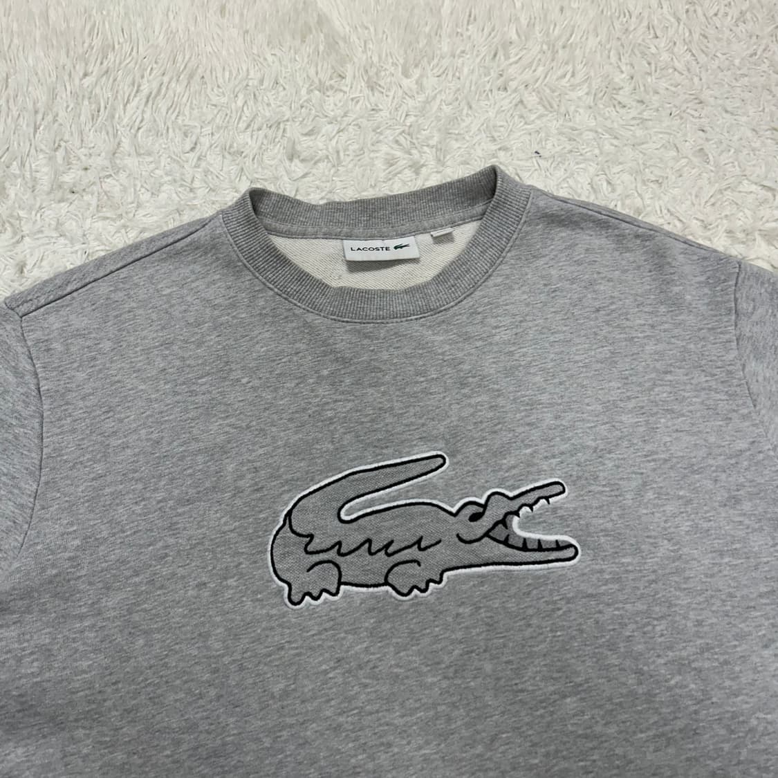Lacoste Grey Sweatshirt 상품이미지5