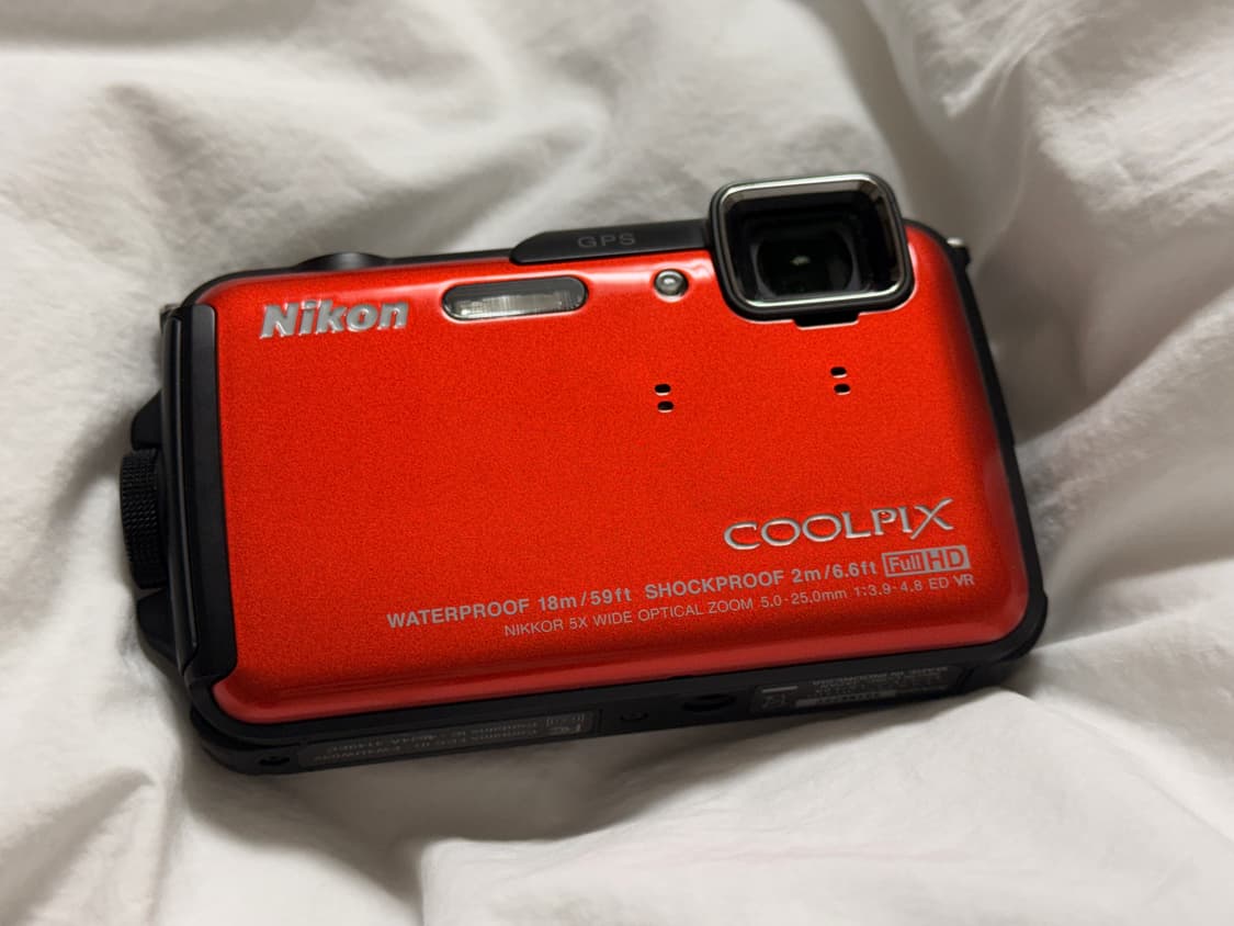 니콘 쿨픽스 aw110 오렌지 상품이미지1