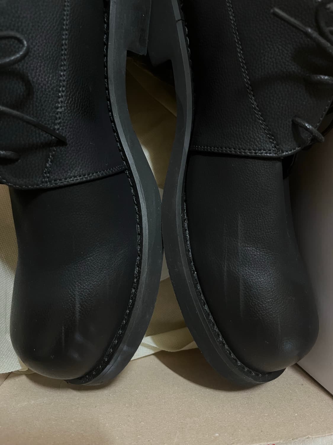 m2505 밴더미어 3홀 벨버티 더비 슈즈 젯블랙 상품이미지4