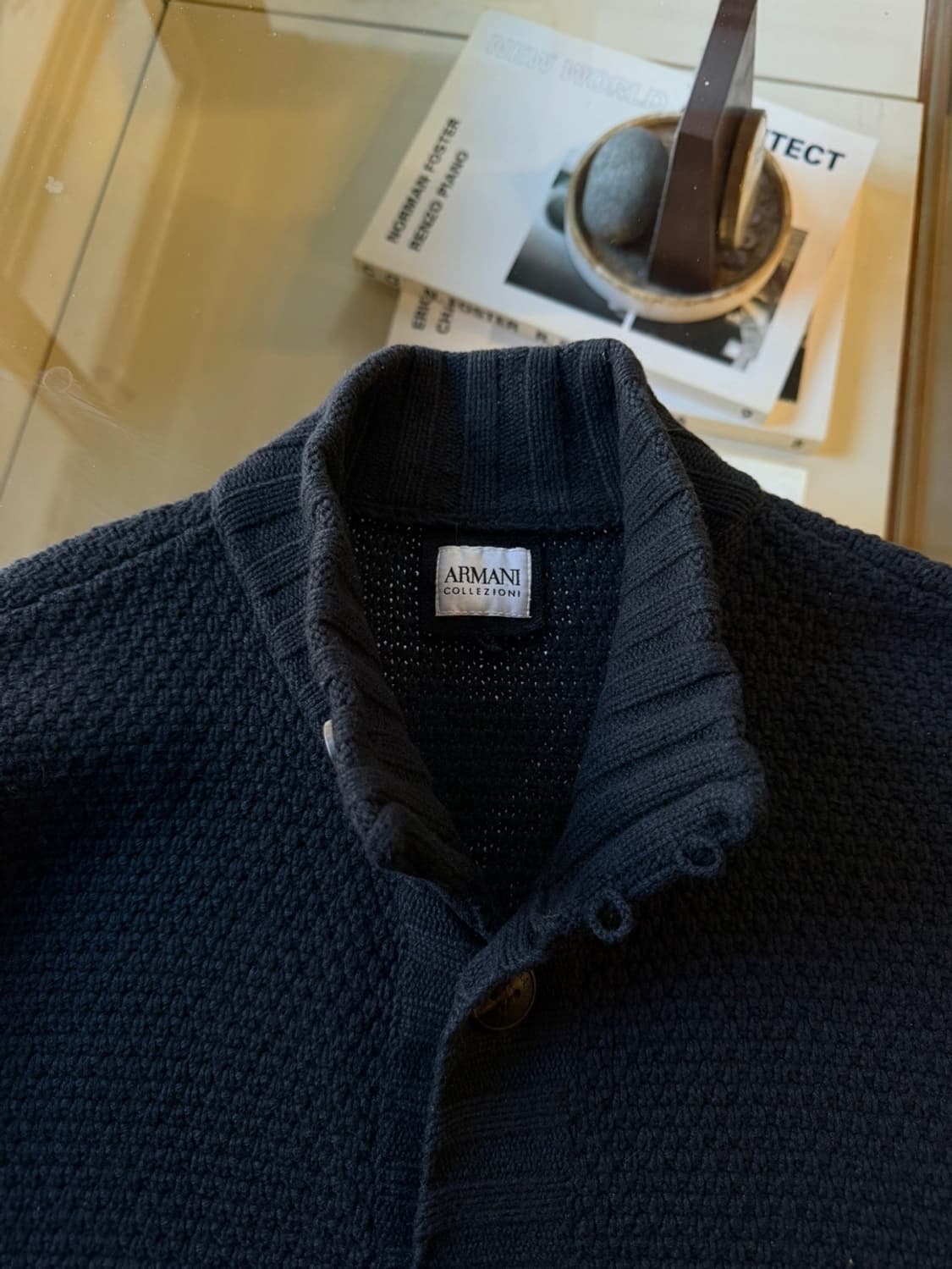 아르마니 꼴레지오니 클래식 블루종 상품이미지9