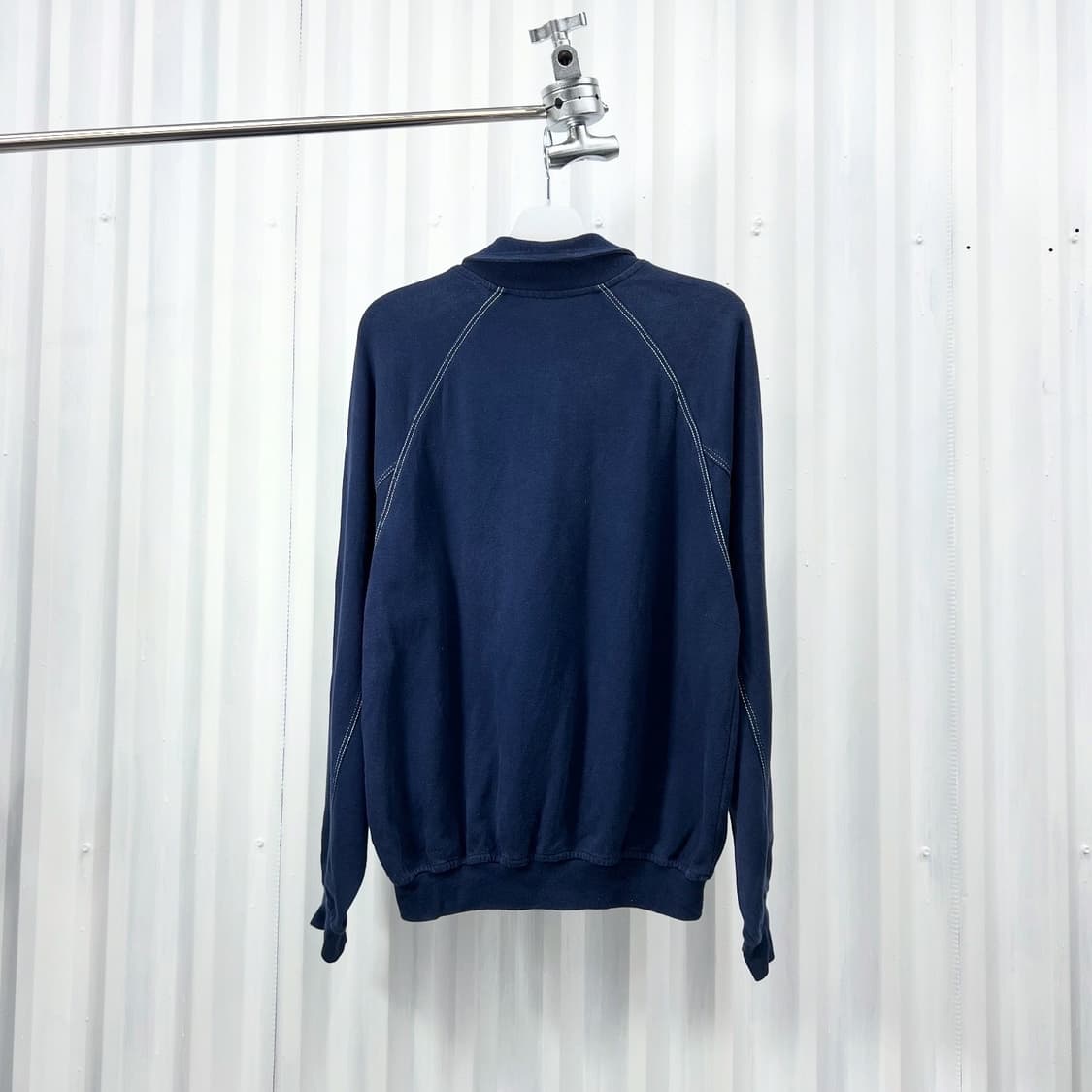 80s) Hermes half zip sweatshirt 상품이미지3