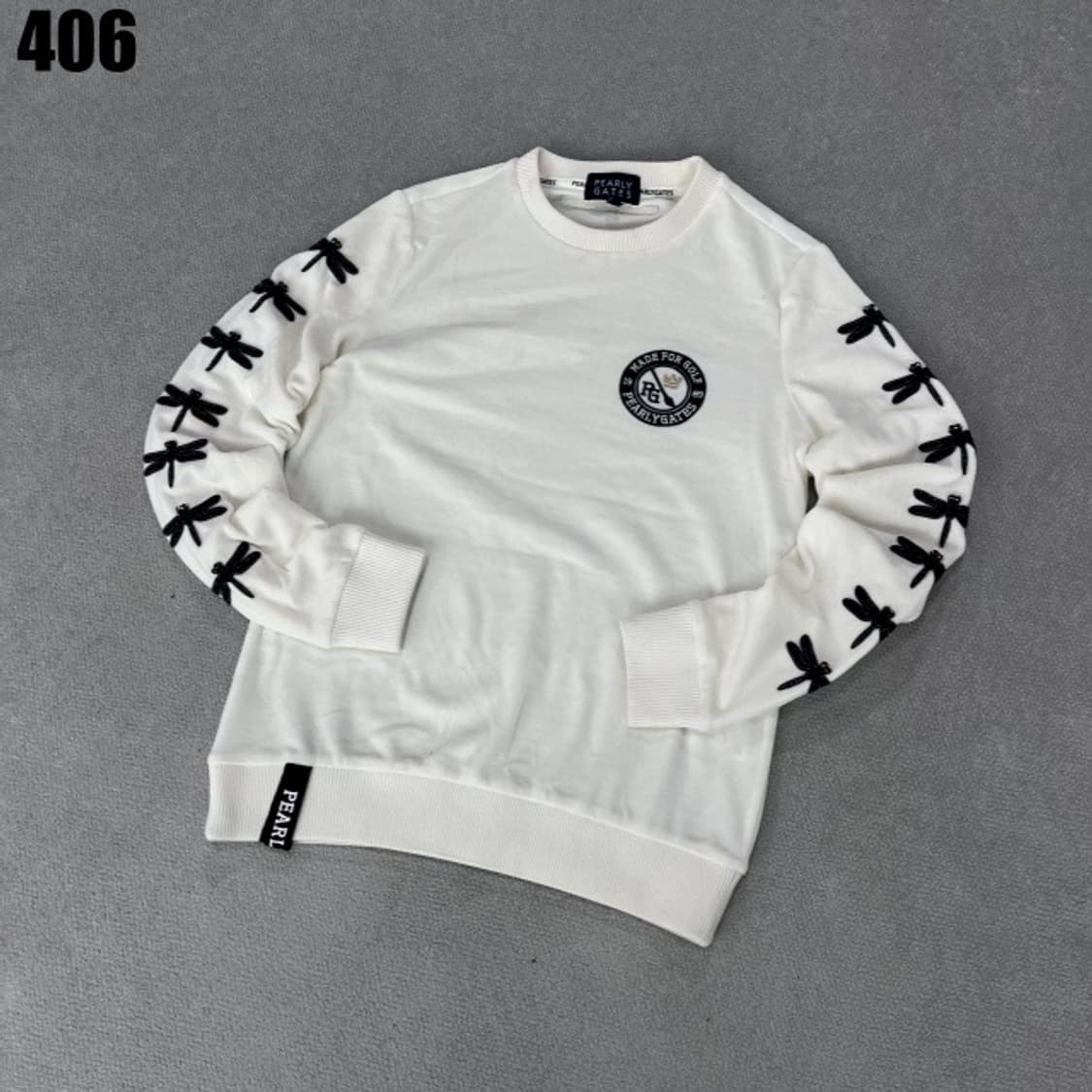 페어리게이츠 화이트 맨투맨 상품이미지1