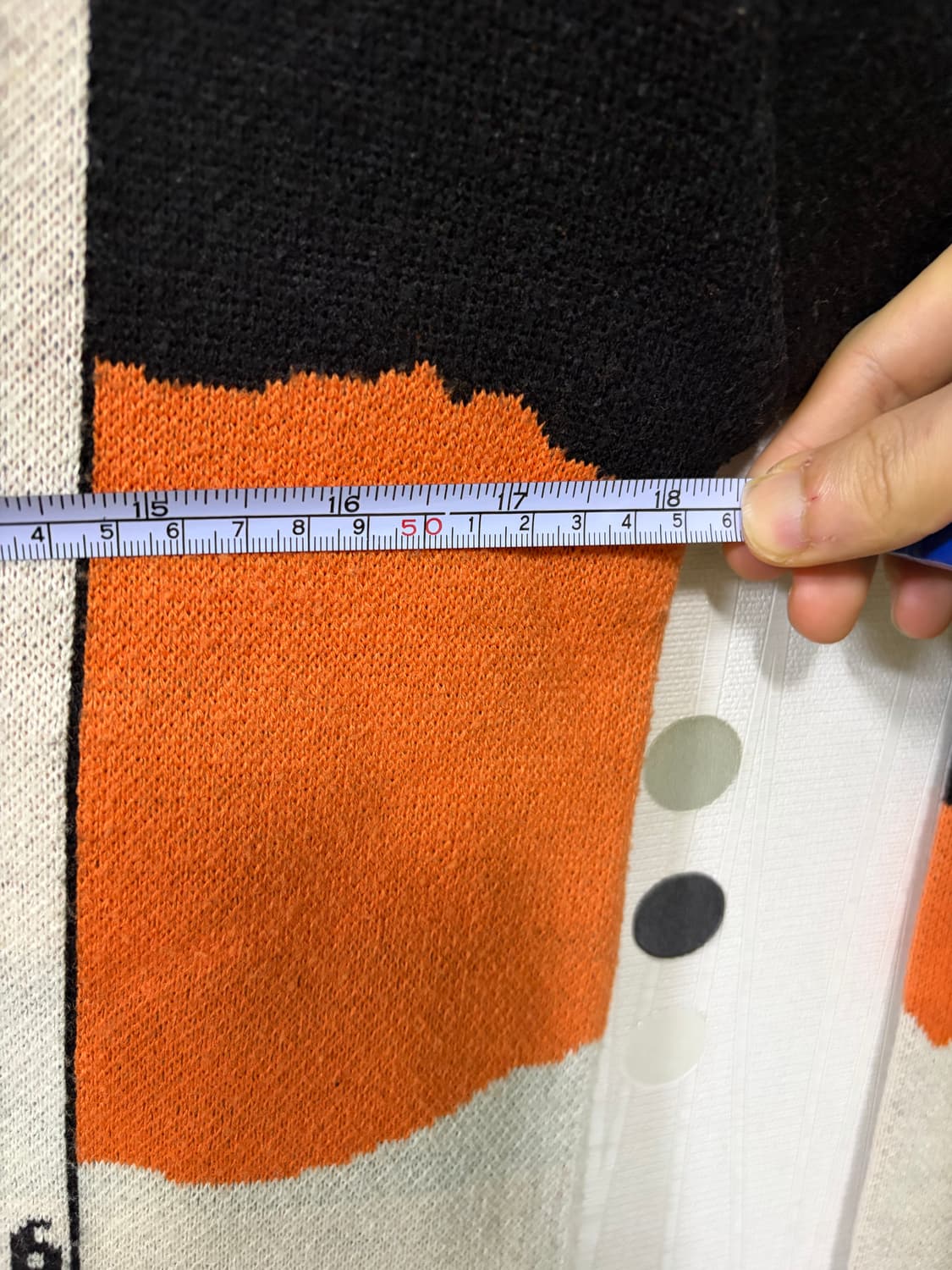 로맨틱크라운 패턴 니트 M 상품이미지7