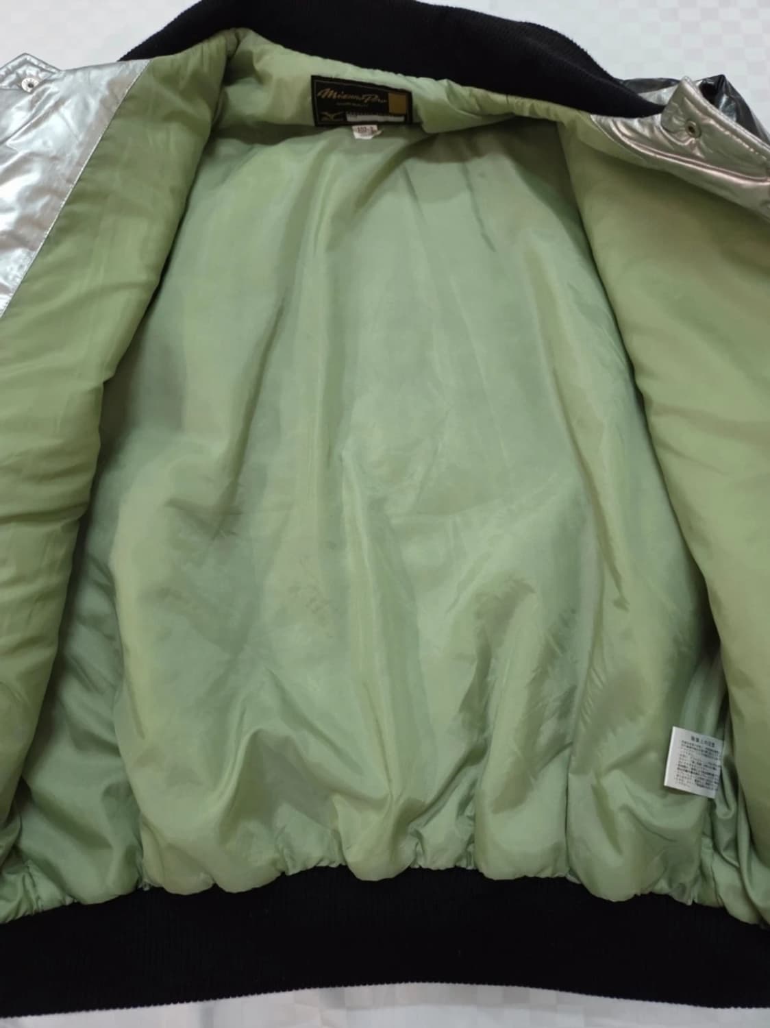 <우승 시즌 선수 지급용>미즈노 현대 유니콘스 야구 유광 점퍼 상품이미지8