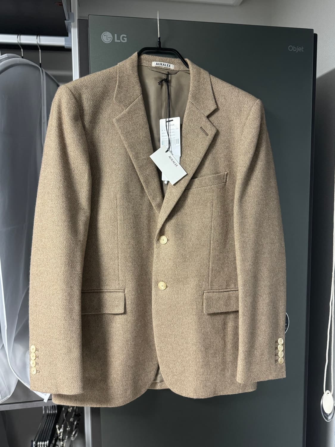 [5/5] 오라리 헤링본 셋업 상품이미지2