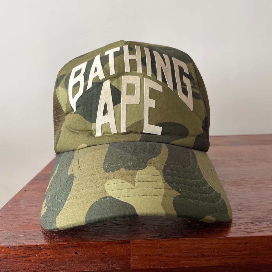 90s 베이프 OG 초기형 트러커 모자 상품이미지1
