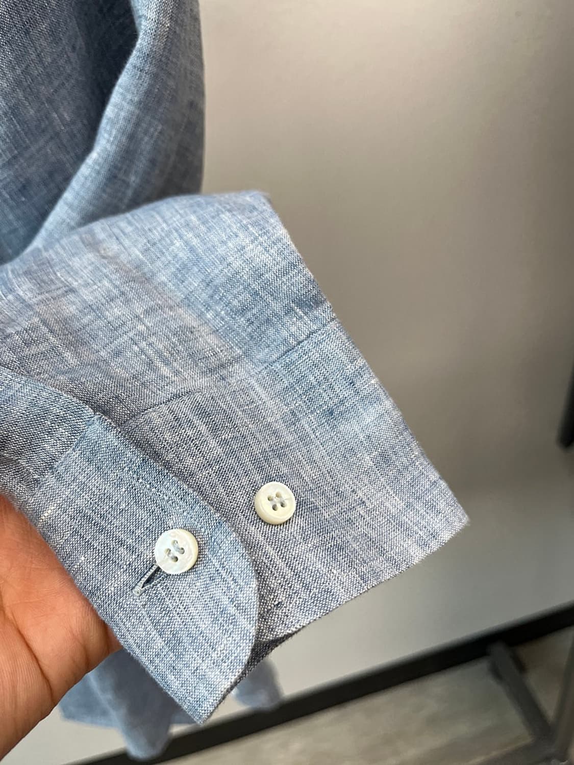 95) 로로피아나 9부 린넨셔츠   상품이미지2