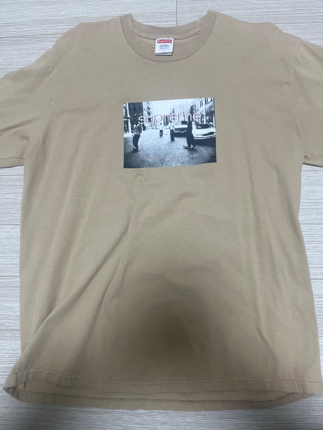 슈프림 크루96 티셔츠 카키 - 24ss [L] 상품이미지1