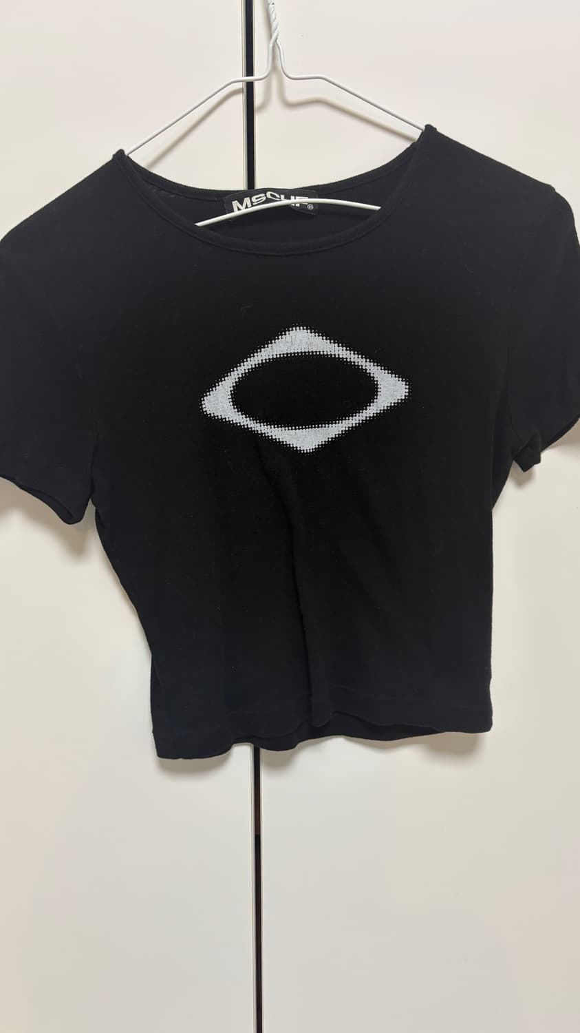 미스치프 롬버스 블러 티셔츠 미니  상품이미지2