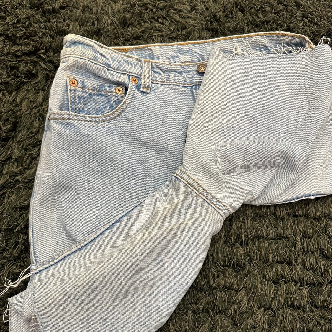(29inch) 빈티지 리바이스 데님 쇼츠 청 반바지 상품이미지10