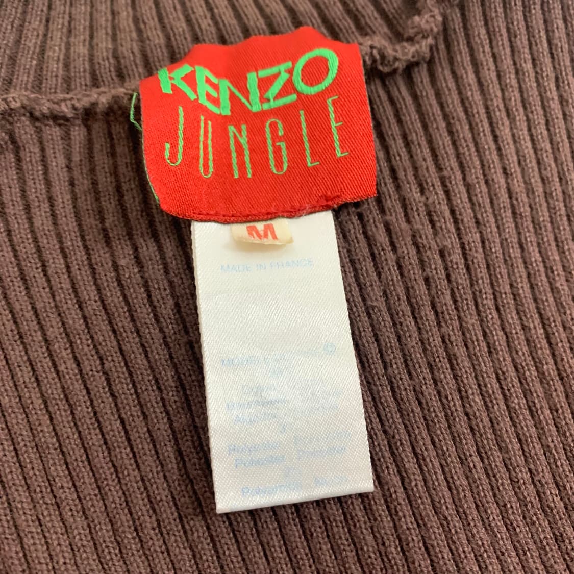 겐조 니트 슬리브리스 하이넥 탑 상품이미지7