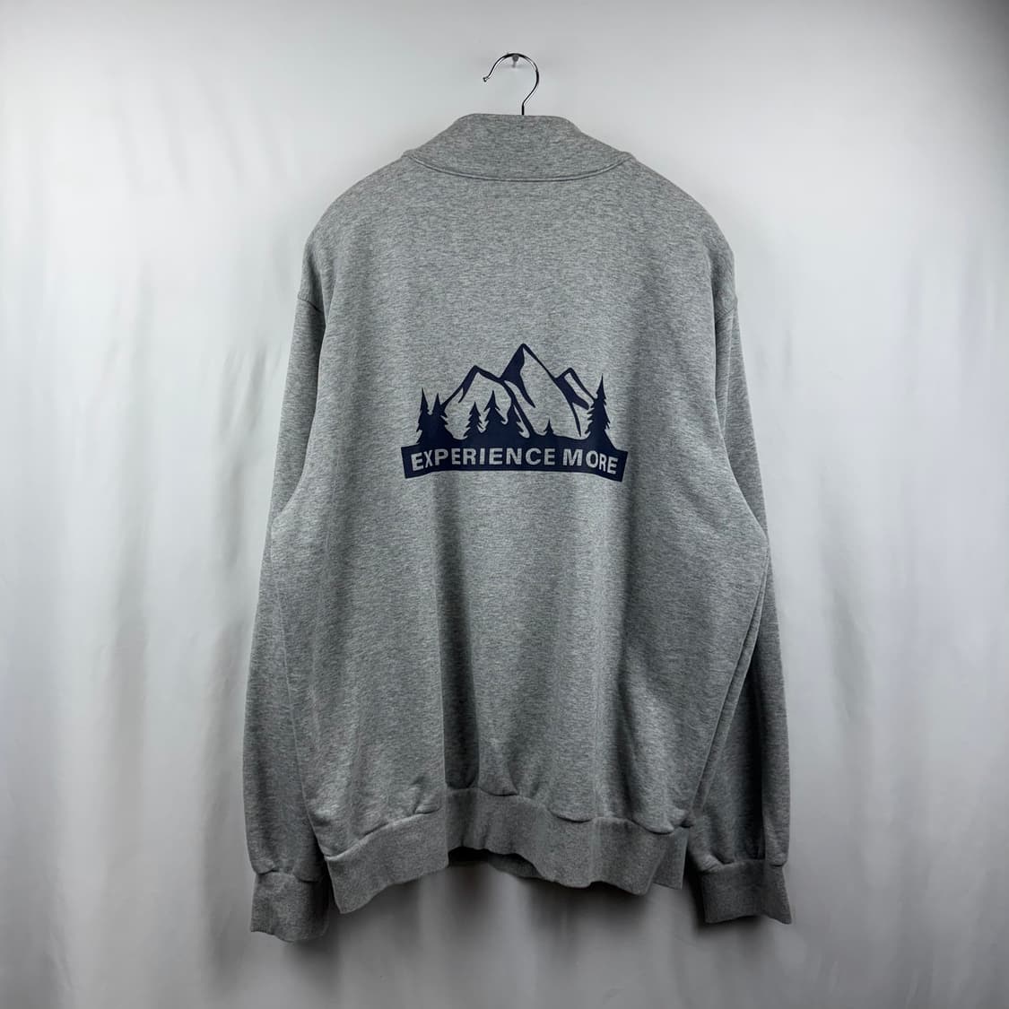 (XL) 지프 하프집 맨투맨 그레이 상품이미지6