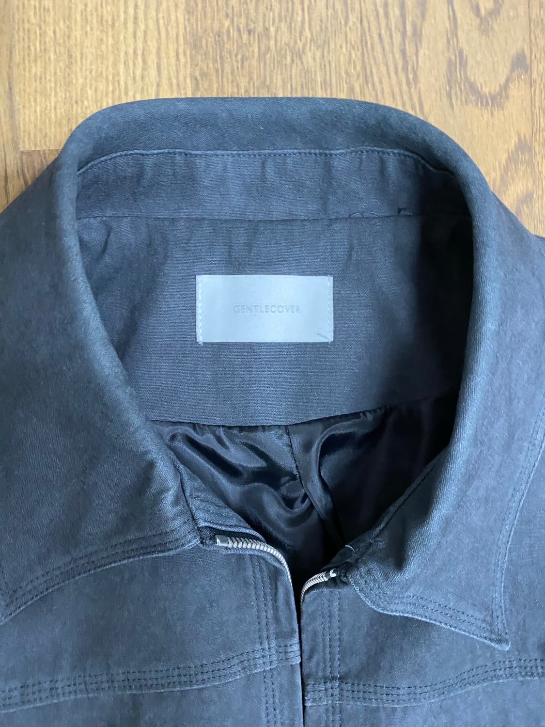 젠틀커버 카펜터 트러커 자켓 차콜그레이 L 상품이미지2