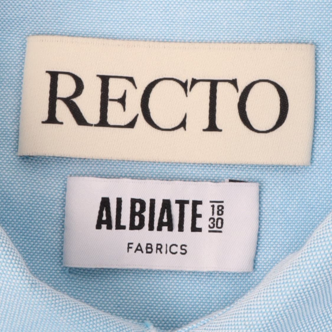 렉토 23ss 볼스 옥스포드 빈티지 셔츠 스카이블루 상품이미지6