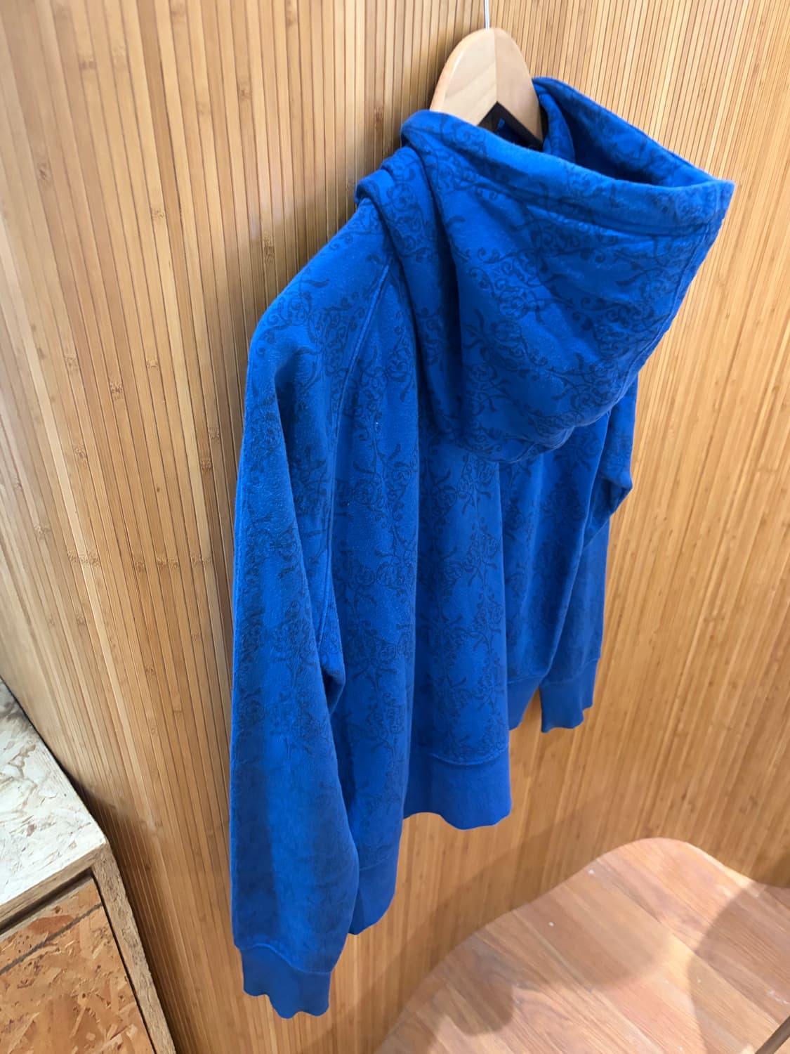 DANVER HAYES BLUE PATTERN HOOD ZIP UP 상품이미지7