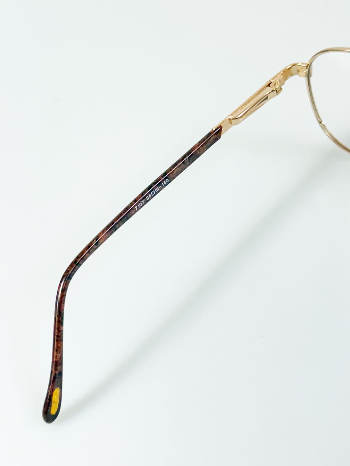 90s VICTORIA 옵티컬 맷골드 클래식 스퀘어 빈티지 안경 상품이미지7