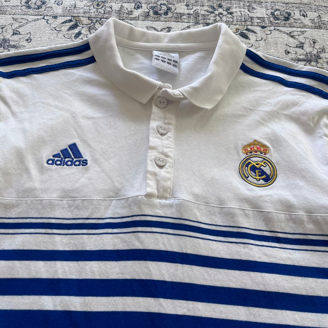 아디다스 레알 마드리드 카라 티셔츠 상품이미지2